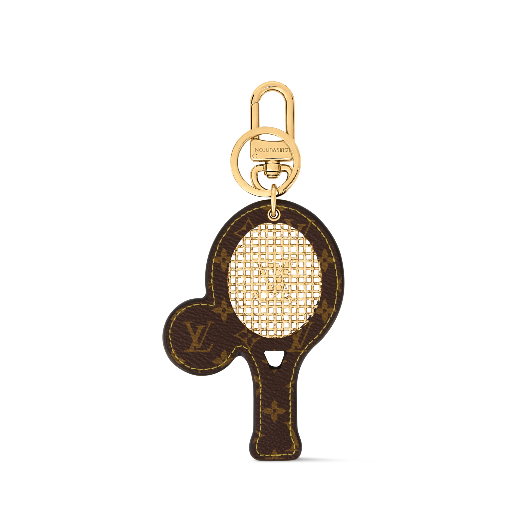 LV Tennis Racket Key Holder and Bag Charm S00 - Men - Accessories